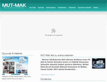 Tablet Screenshot of mut-mak.com